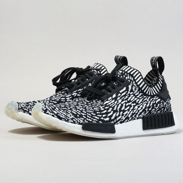 Кецове и обувки adidas Originals NMD_R1 Primeknit ''Zebra'' Черно | BY3013, 1