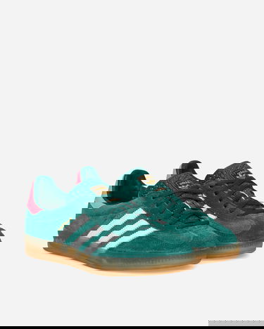 Кецове и обувки adidas Originals Gazelle Indoor Collegiate Green Lucid Pink Зелено | IG5929, 3
