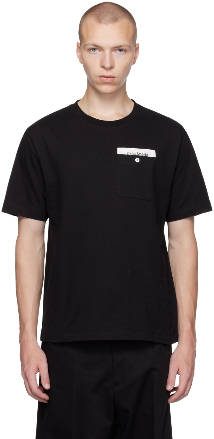 Тениска Palm Angels Black Sartorial Черно | PMAA088E23JER0011003, 0