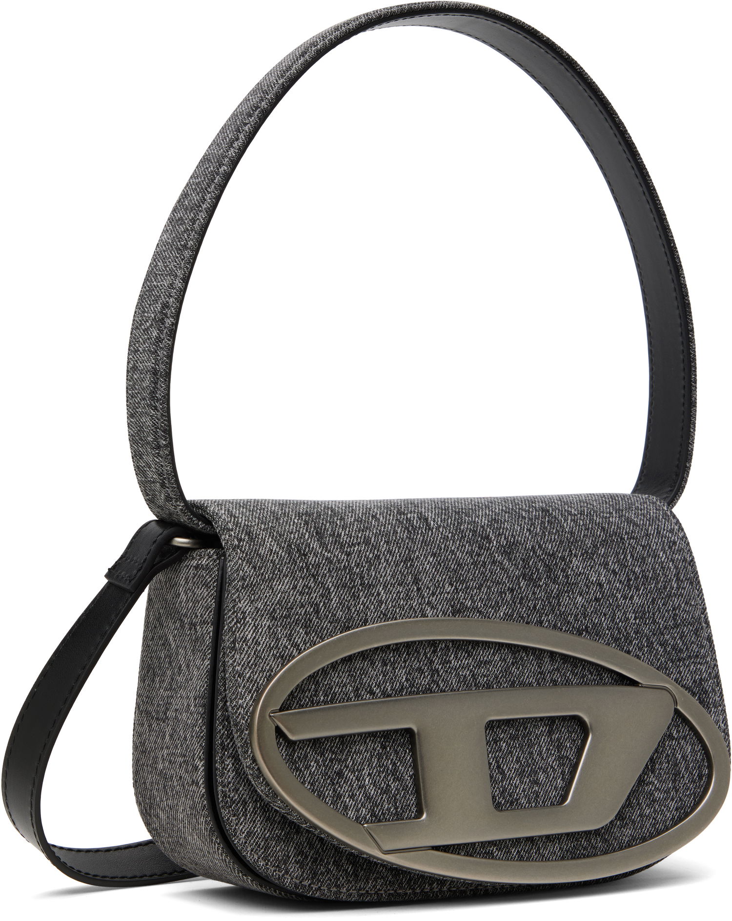 Дамска чанта Diesel 1dr Denim Shoulder Bag Сиво | X08396 P1309, 1
