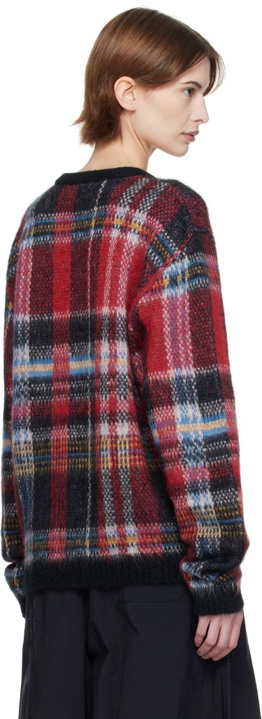 Пуловер YMC YMC Vertigo Tartan V-Neck Sweater Многоцветен | P8XMF, 2