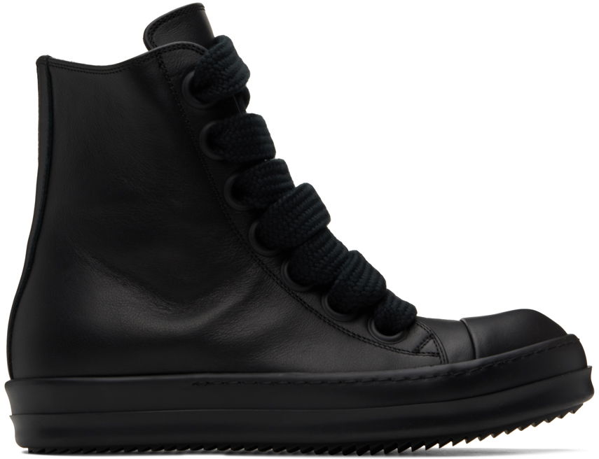 Кецове и обувки Rick Owens Jumbo Laced Черно | RR01D3892 LCOW2, 0