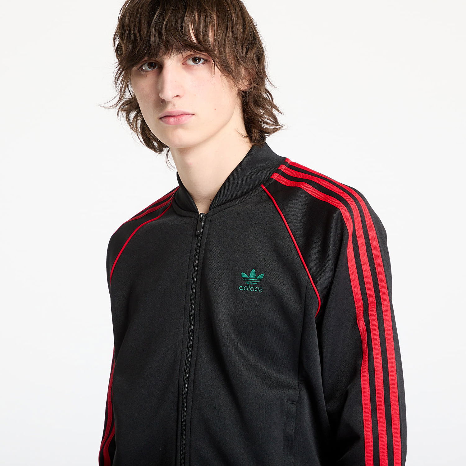 Яке бомбър adidas Originals Adicolor Classics SST Track Jacket Черно | JP1223, 1