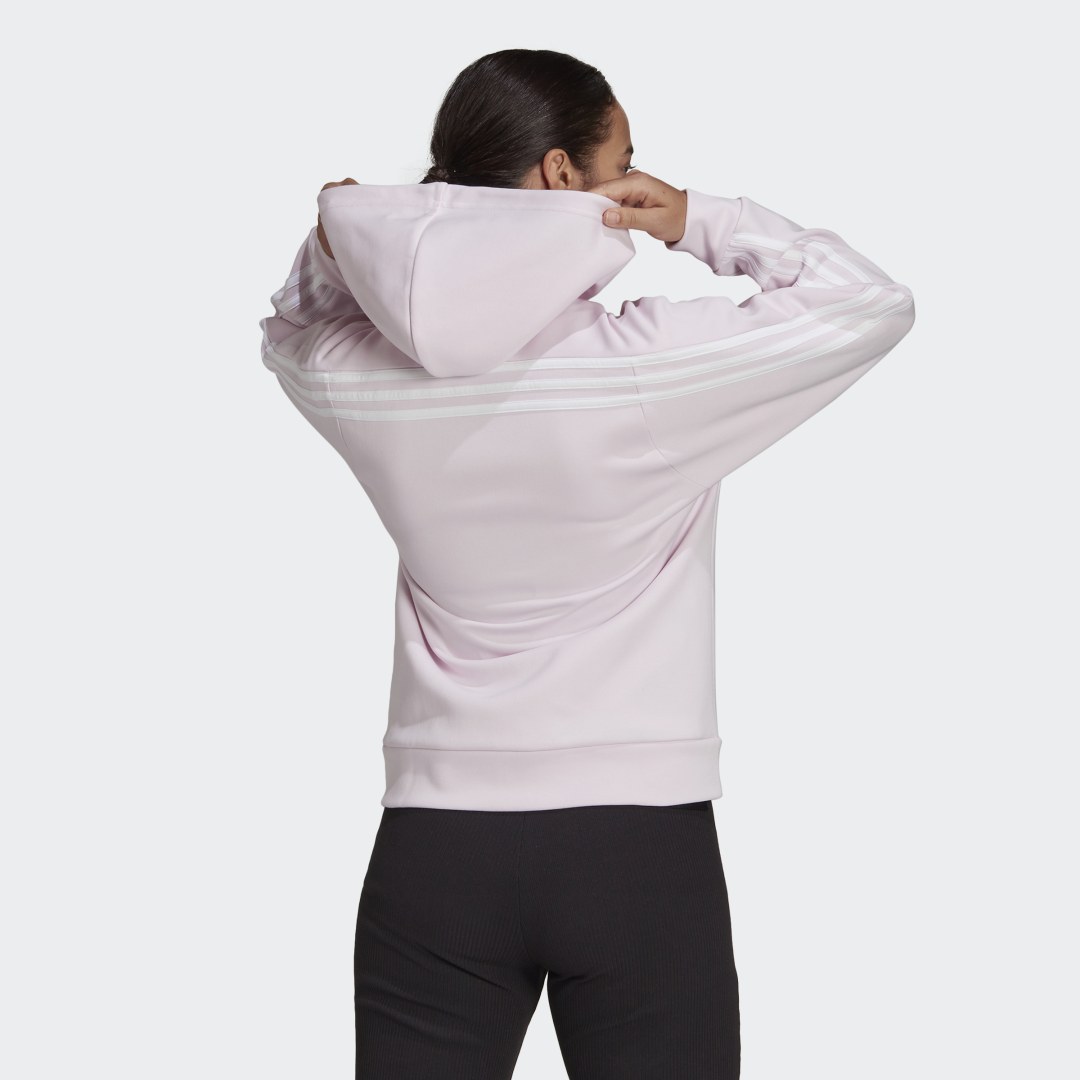 Суитчър adidas Originals Sportswear Future Icons 3-Stripes Hoodie Розово | HE1657, 1