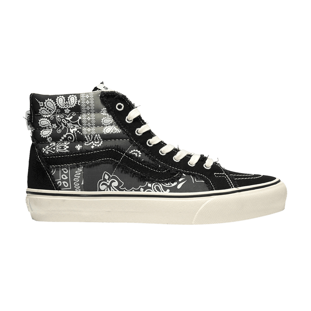 Кецове и обувки Vans Invicible x Sk8-Hi Reissue VLT LX Черно | VN000CDDBP6, 0