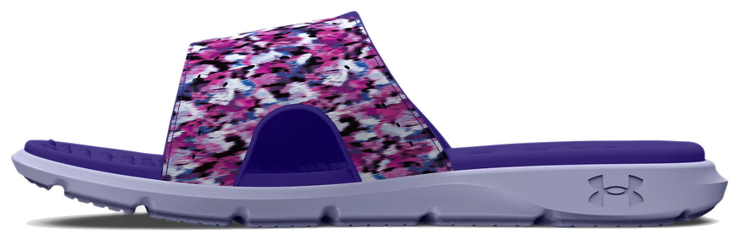 Кецове и обувки Under Armour Pantofle UA Ignite Pro Graphic Strap Лилаво | 3026028-603, 1