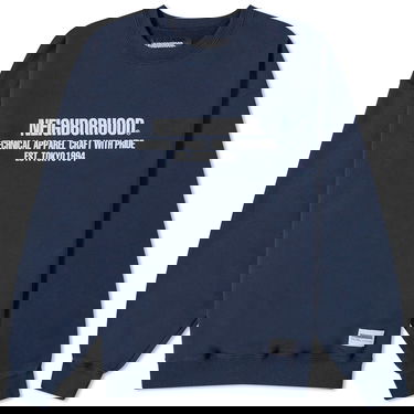 Пуловер Neighborhood Classic Crewneck Тъмно синьо | 232UWNH-CSM02-NY, 0