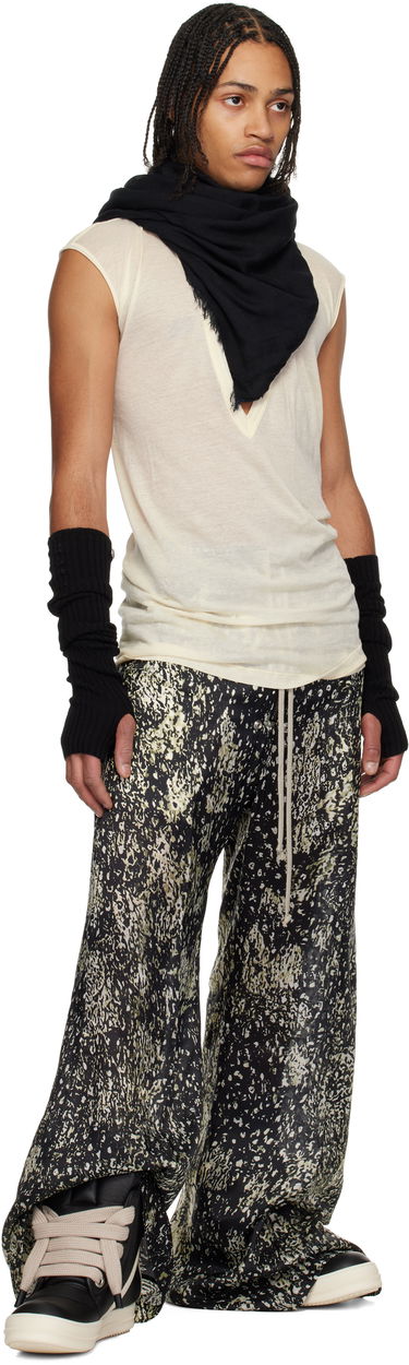 Ръкавици Rick Owens Rick Owens Hollywood Rasato Knit Arm Warmers Зелено | RU01E5488 M, 4