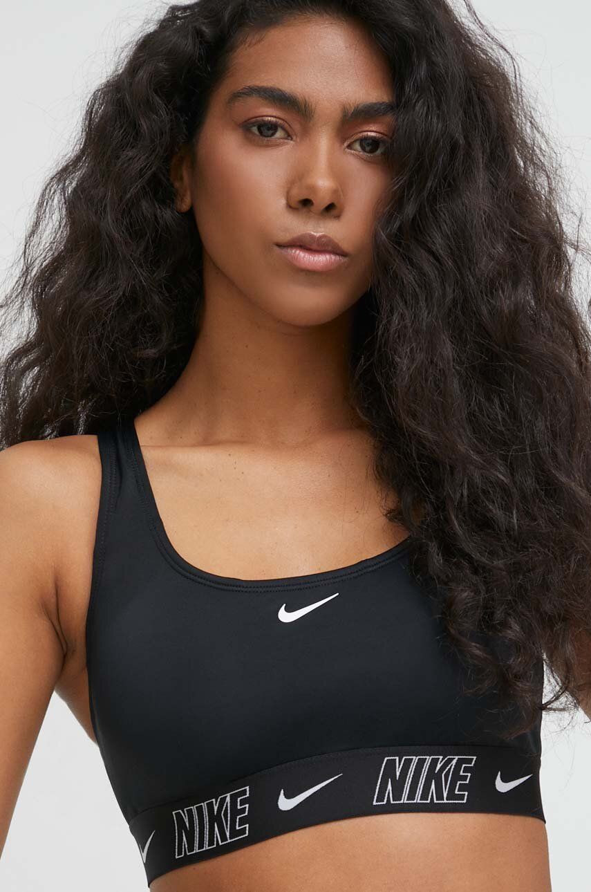 Бански Nike Logo Tape Bikini Top Черно | NESSD188, 0