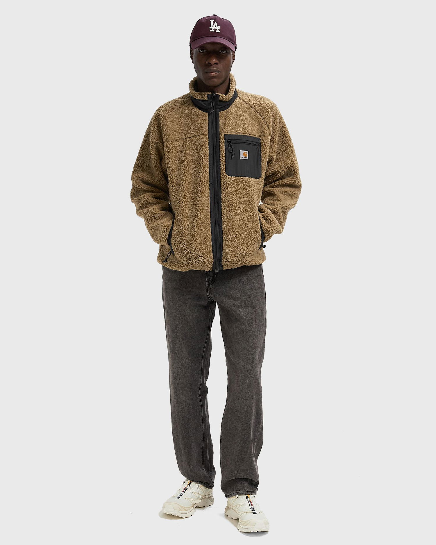 Яке Carhartt WIP Prentis Fleece Jacket Бежово | I035696-0DK.XX, 1