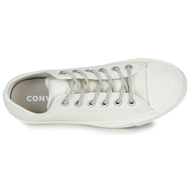 Кецове и обувки Converse CHUCK TAYLOR ALL STAR LEATHER OX Бяло | 163342C, 5
