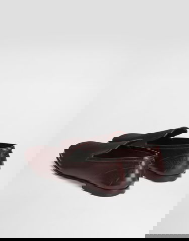 Аксесоари Dolce & Gabbana Dolce & Gabbana Erice Leather Slippers Кафяво | A50727AH69380308, 2