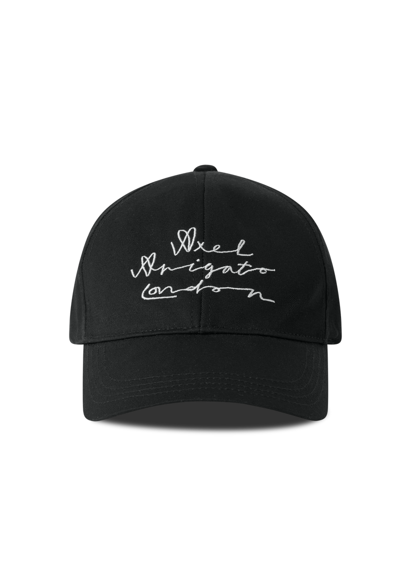 Шапка с козирка AXEL ARIGATO Scribble London Cap Черно | X3965001
