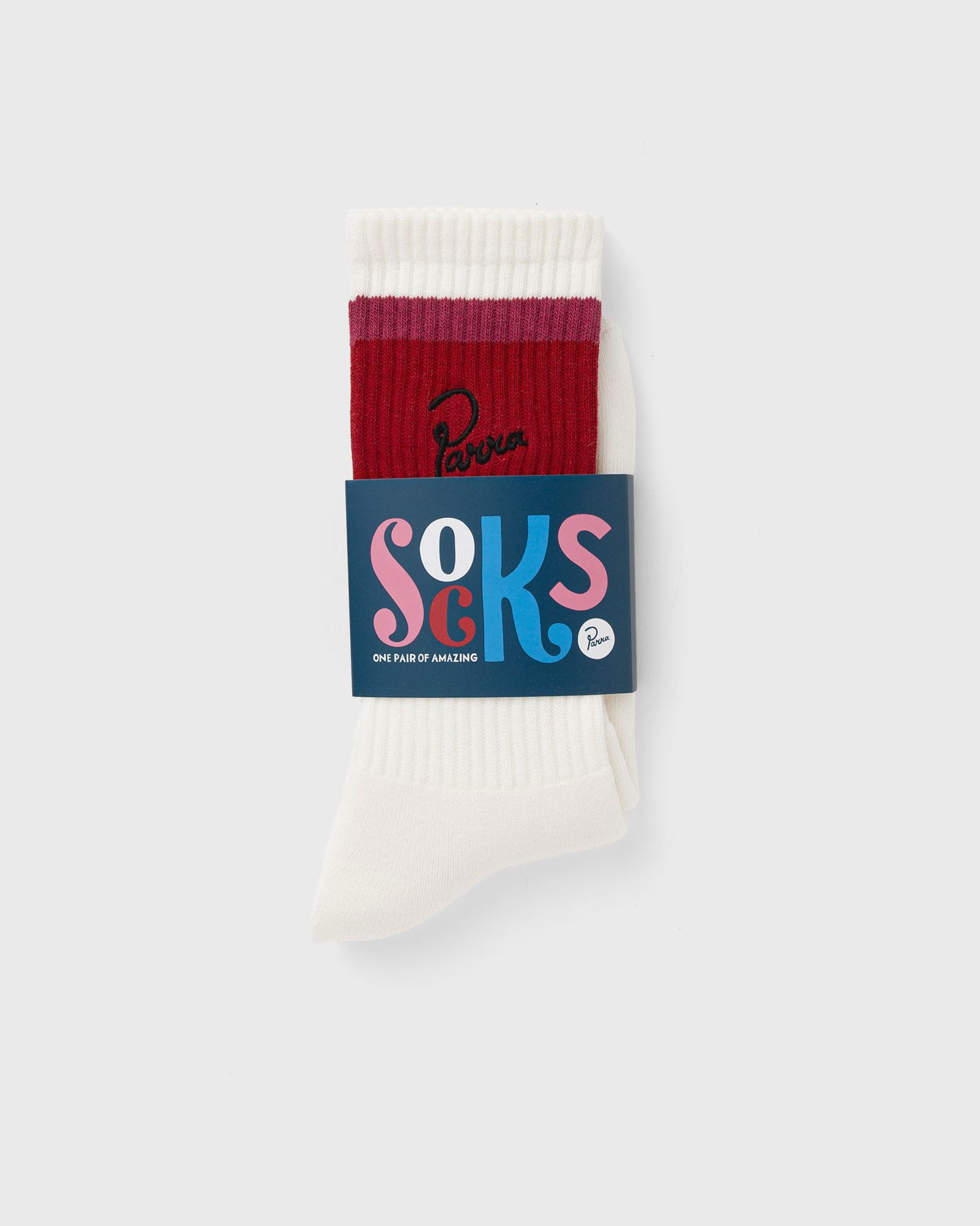 Чорапи By Parra Striped Crew Socks Червено | 54260, 0