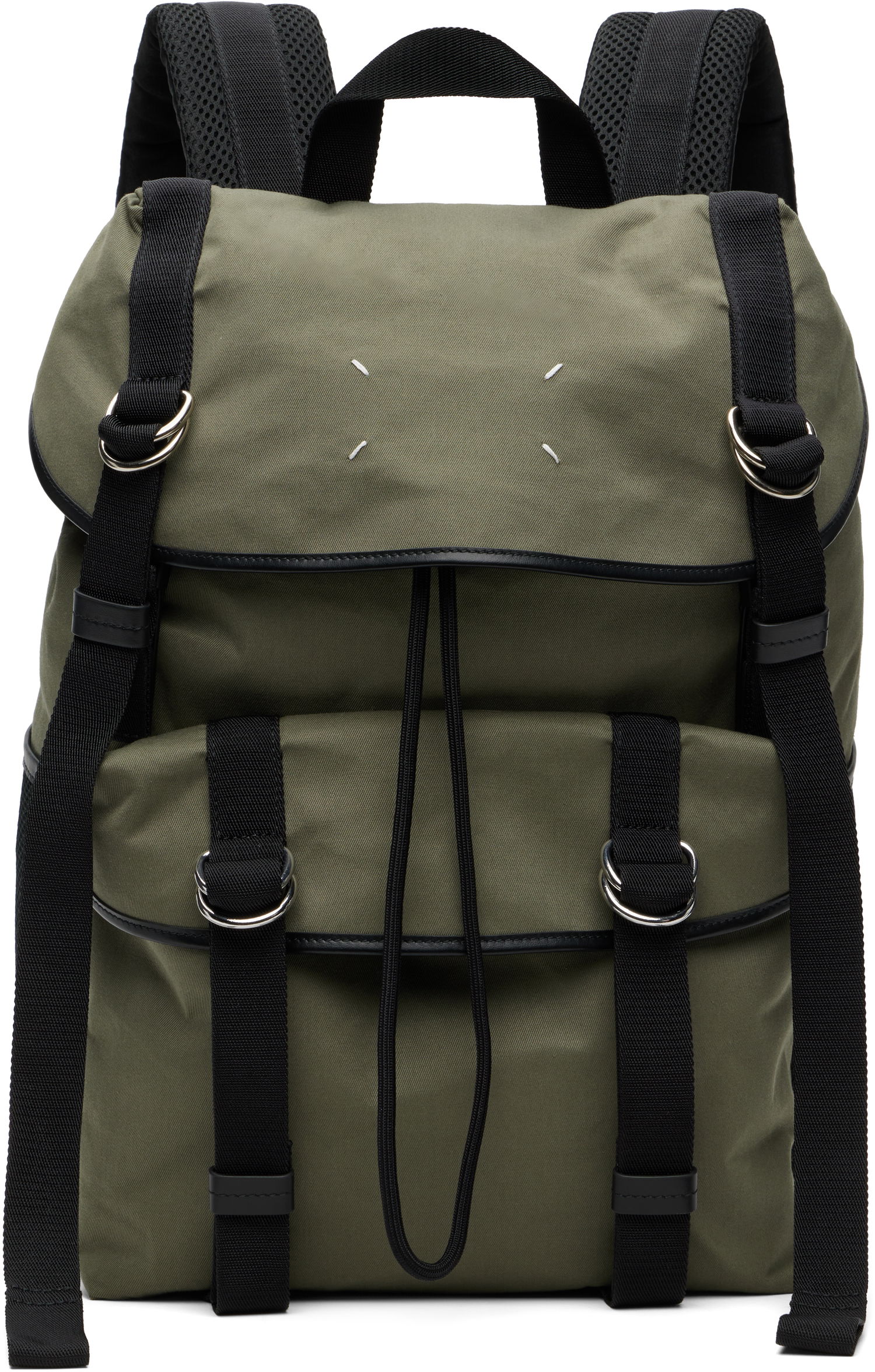 Раница Maison Margiela Maison Margiela High Tech Medium Backpack Зелено | SB1WA0016 P8609, 0