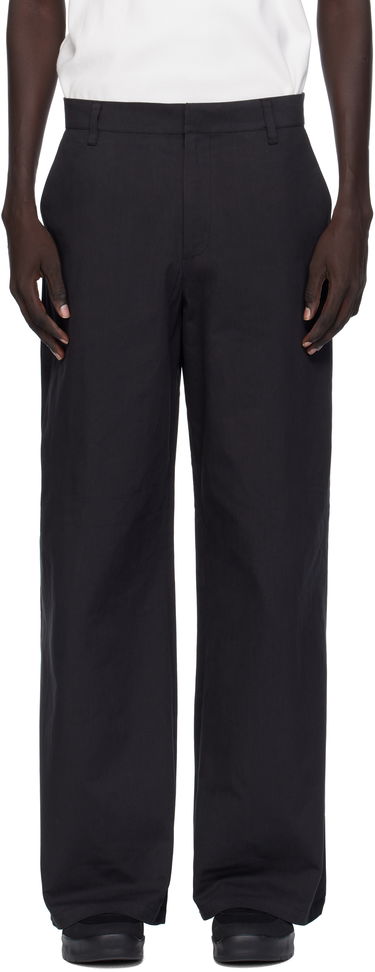 Панталони HELIOT EMIL Heliot Emil Kathemera Wide Leg Trousers Черно | AW25_M_10_210_BLK01, 0