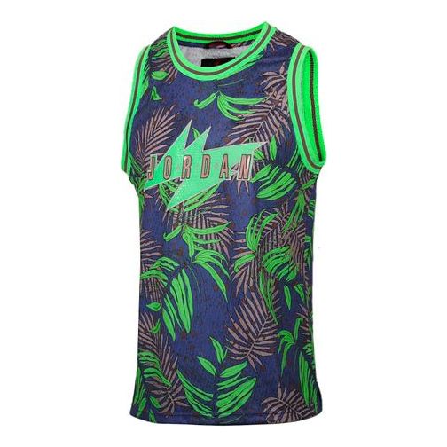 Потник Jordan Jordan Wings Printed Basketball Vest Синьо | CJ4315-554