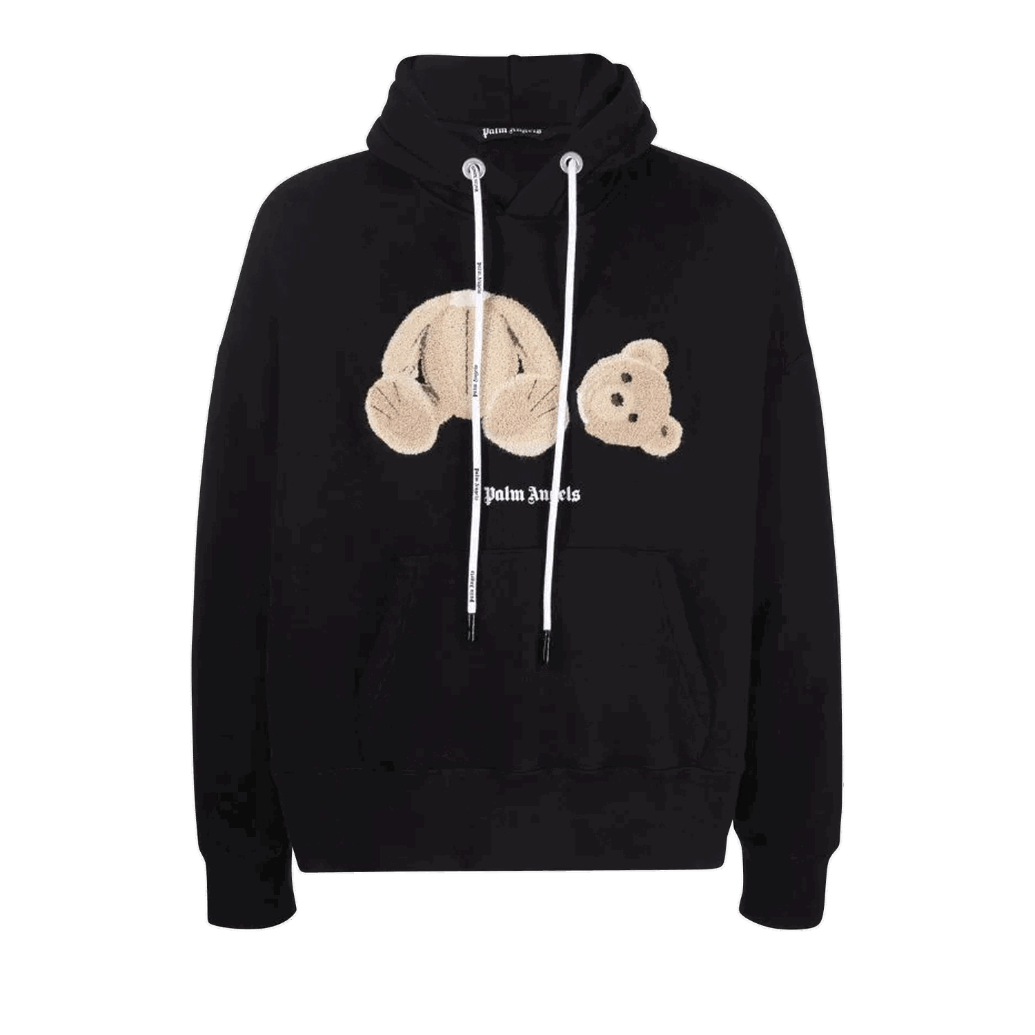 Суитчър Palm Angels Bear Hoodie Черно | PMBB058C99FLE0011060, 0