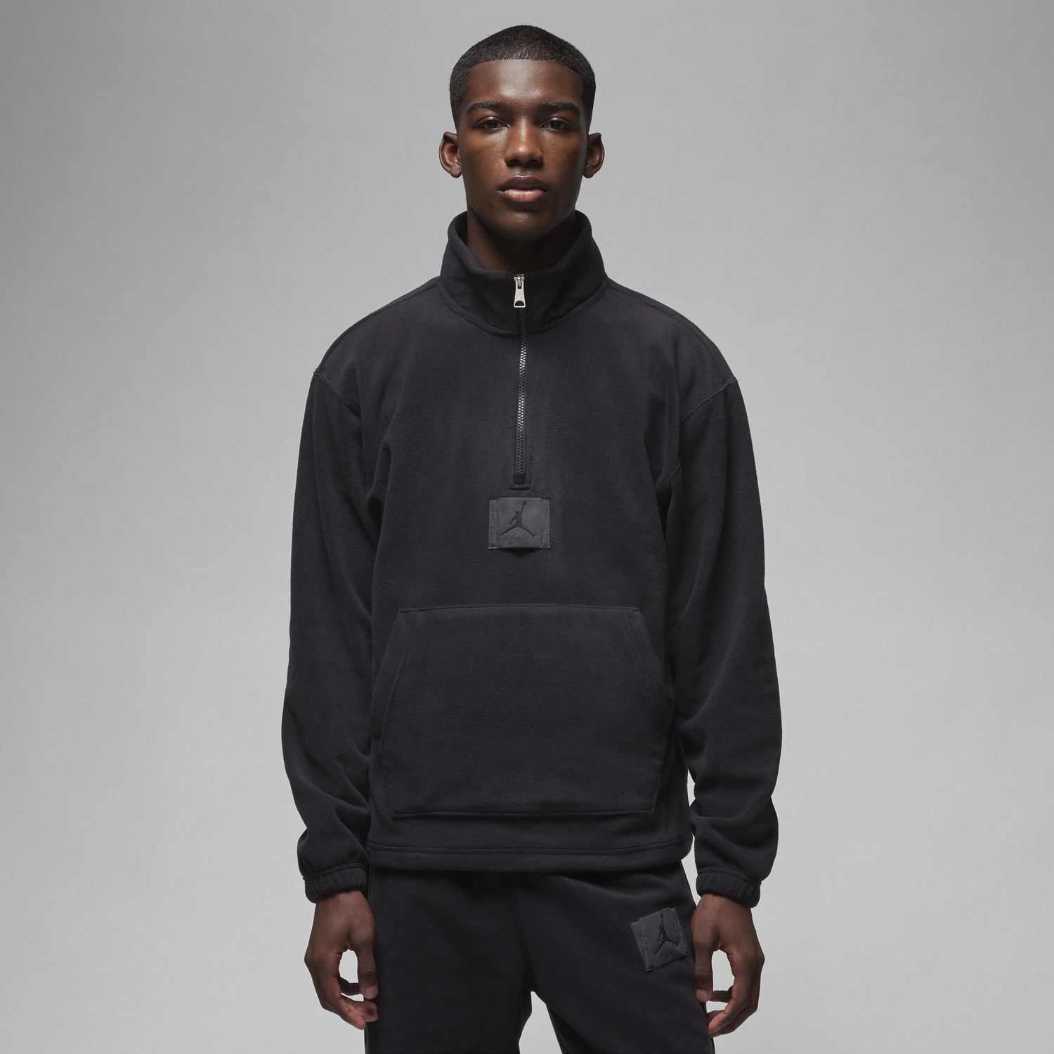 Суитчър Jordan Essentials Winterized Fleece Half-Zip Черно | FD7863-010, 0