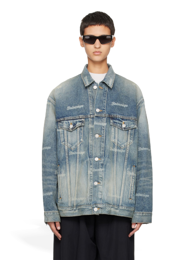 Printed Denim Jacket