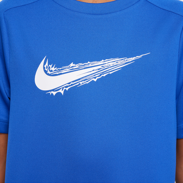 Тениска Nike Dri-FIT Multi Short Sleeve T-Shirt and Shorts Set Синьо | HF8100-480, 4