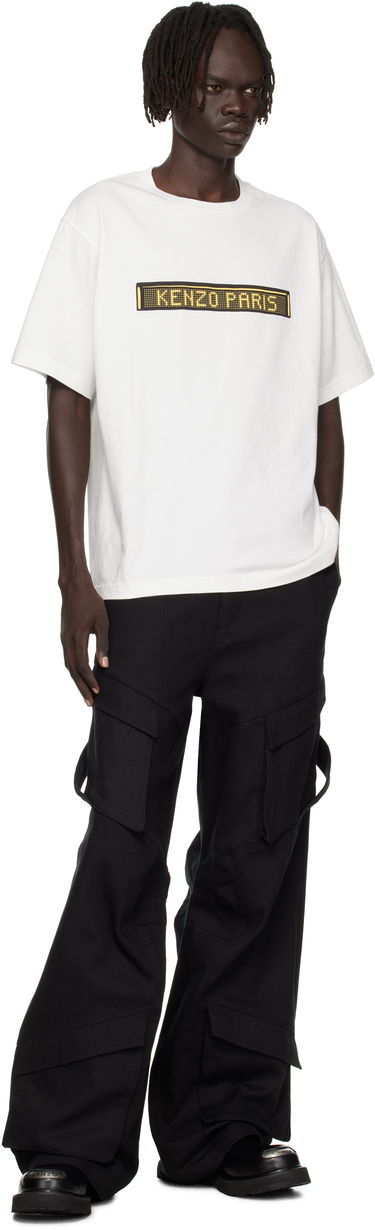 Тениска KENZO Kenzo 'KENZO City' Oversized T-Shirt Бяло | FF65TS4524SG, 3