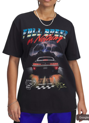 Тениска Under Armour Project Rock Campus Graphic T-Shirt Черно | 1389716-001, 0