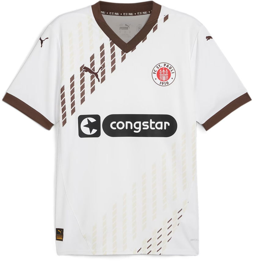 Фланелка Puma FC St. Pauli 2024/25 Away Jersey Бяло | 778651-02