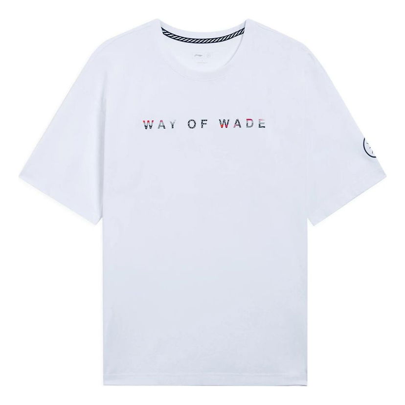 Тениска Li-Ning Way Of Wade Code Graphic T-shirt Бяло | AHSS437-3