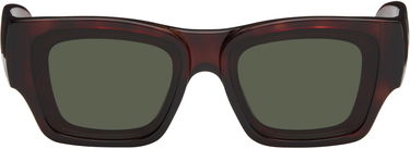 Слънчеви очила Loewe Paula's Ibiza Goggle Rectangle Sunglasses Кафяво | LW40172UM5652N 840126861495, 0