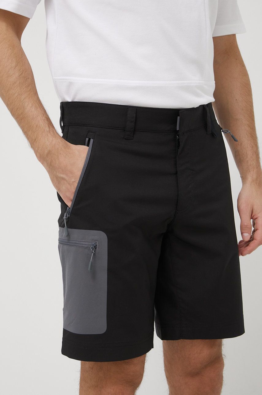 Къси панталони Jack Wolfskin Active Track Shorts Черно | 1503791.6000, 0