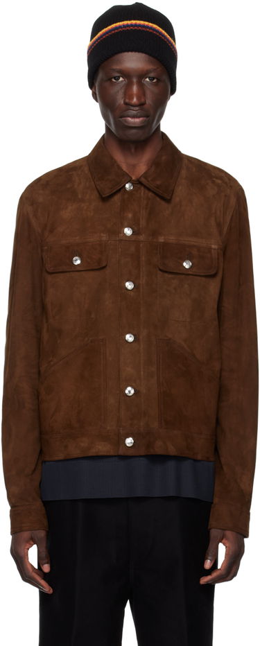 Яке Paul Smith Paul Smith Trucker Suede Jacket Кафяво | M1R-017Y-K01930-69, 0