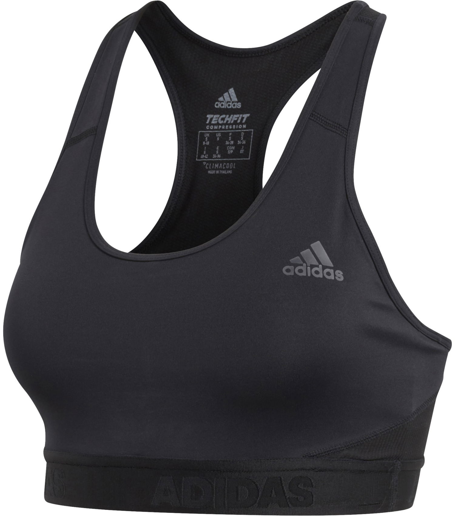 Сутиен adidas Originals Don't Rest Alphaskin Bra Черно | cf6599, 0