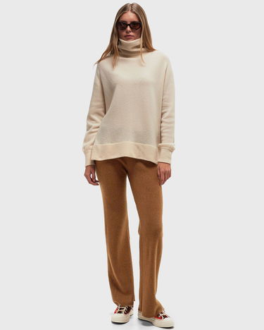 Панталони American Vintage Casual Brown Ribbed Pants Кафяво | RAX05AH24-BRUNETTE-CHINE, 1