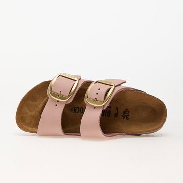 Кецове и обувки Birkenstock Arizona Big Buckle Nubuck Leather Soft Pink Розово | 1026583, 2