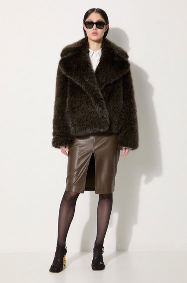 Палта KENZO Short Fake Fur Blouson Jacket Черно | FE62BL1869FP.90, 1