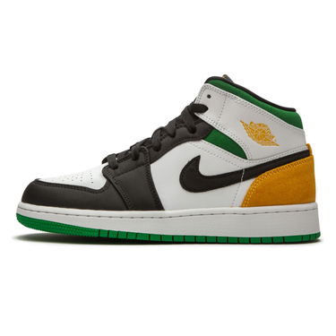 Кецове и обувки Jordan Air Jordan 1 Mid SE GS "Oakland" Бяло | BQ6931-101, 0