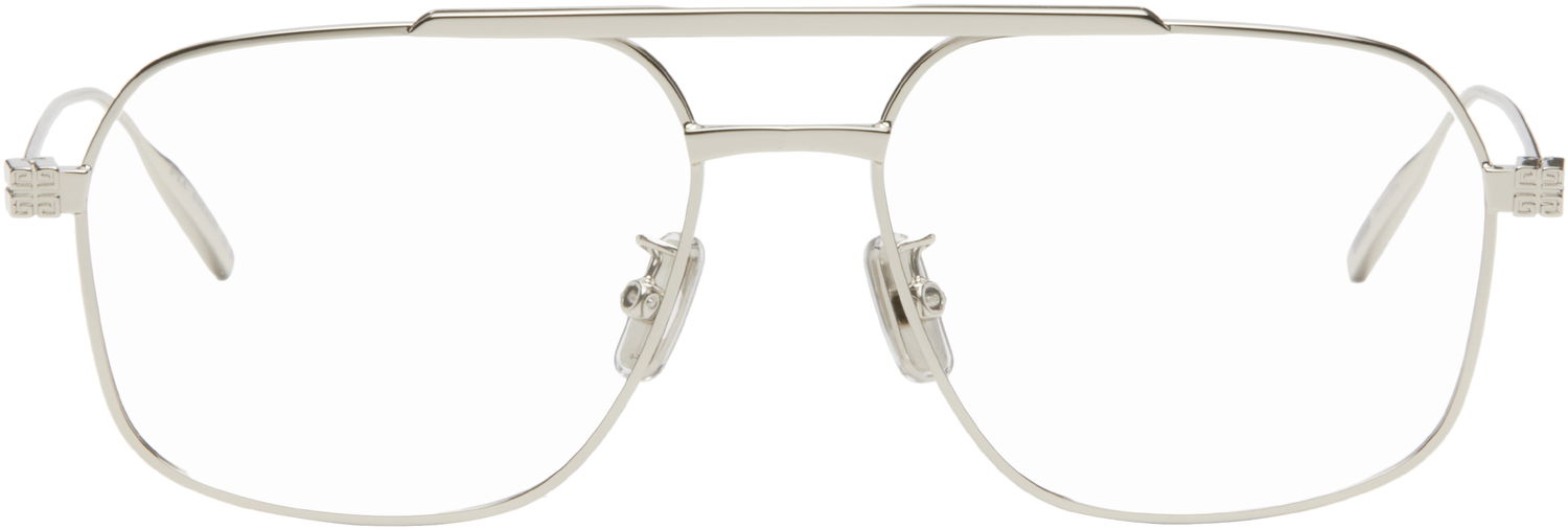 Слънчеви очила Givenchy Metal Navigator Frame Eyeglasses Металик | GV50038U 192337139178, 0