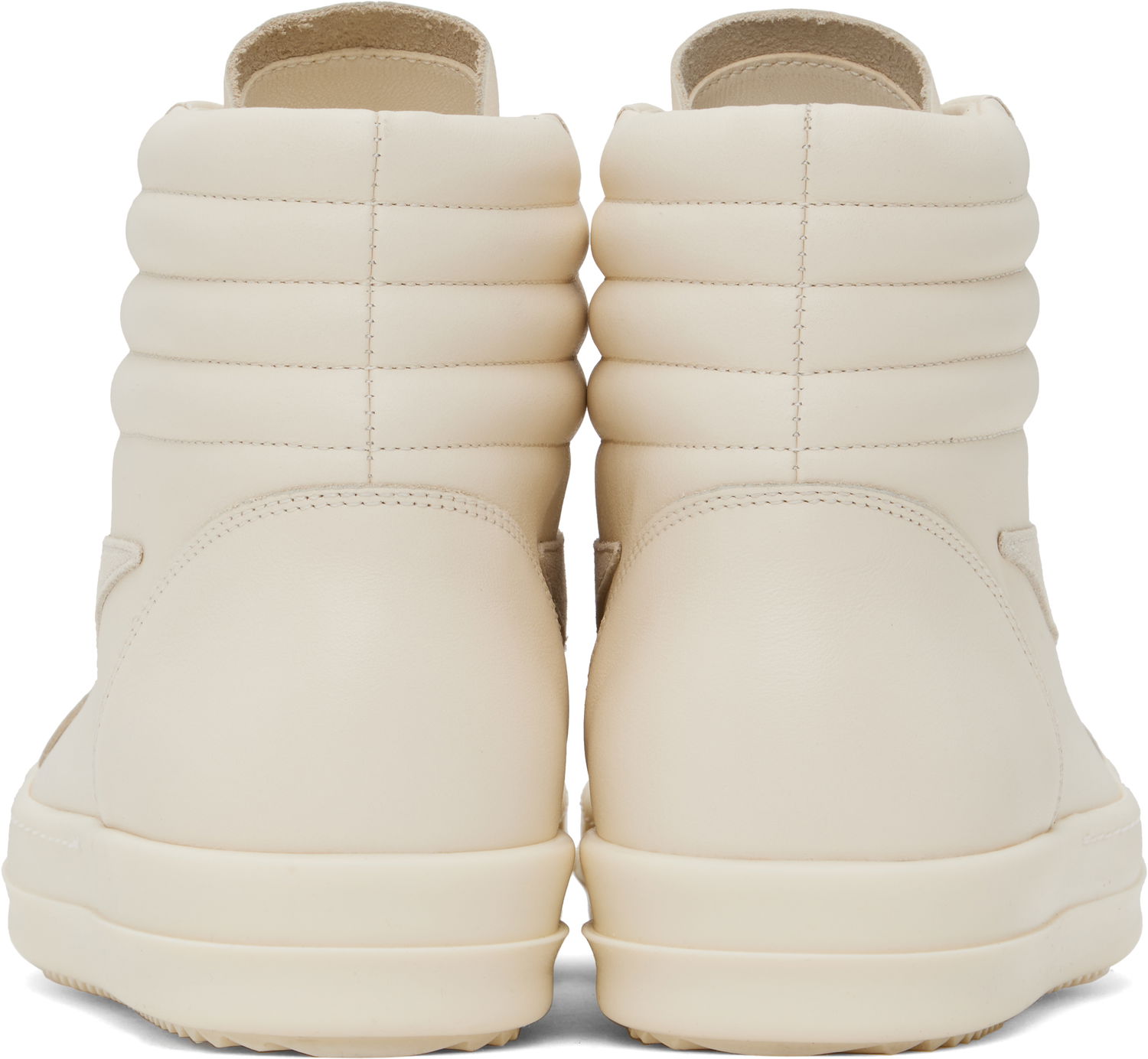 Кецове и обувки Rick Owens Rick Owens Hollywood High Vintage Бежово | RU01E5896 LCOLVS, 1