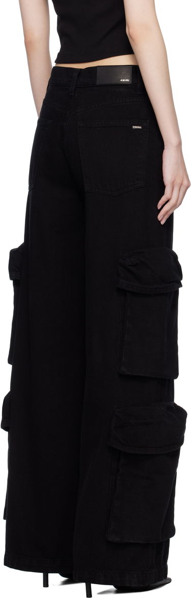 Карго панталони AMIRI AMIRI Baggy Denim Cargo Pants Черно | AWDNCG1015, 2