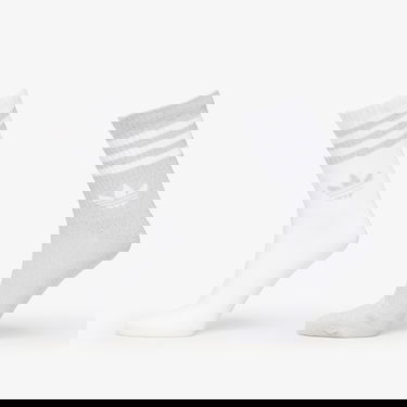 Чорапи adidas Originals adidas 3-Stripes Glitter Crew Socks 2-Pack Сиво | JX5204, 0