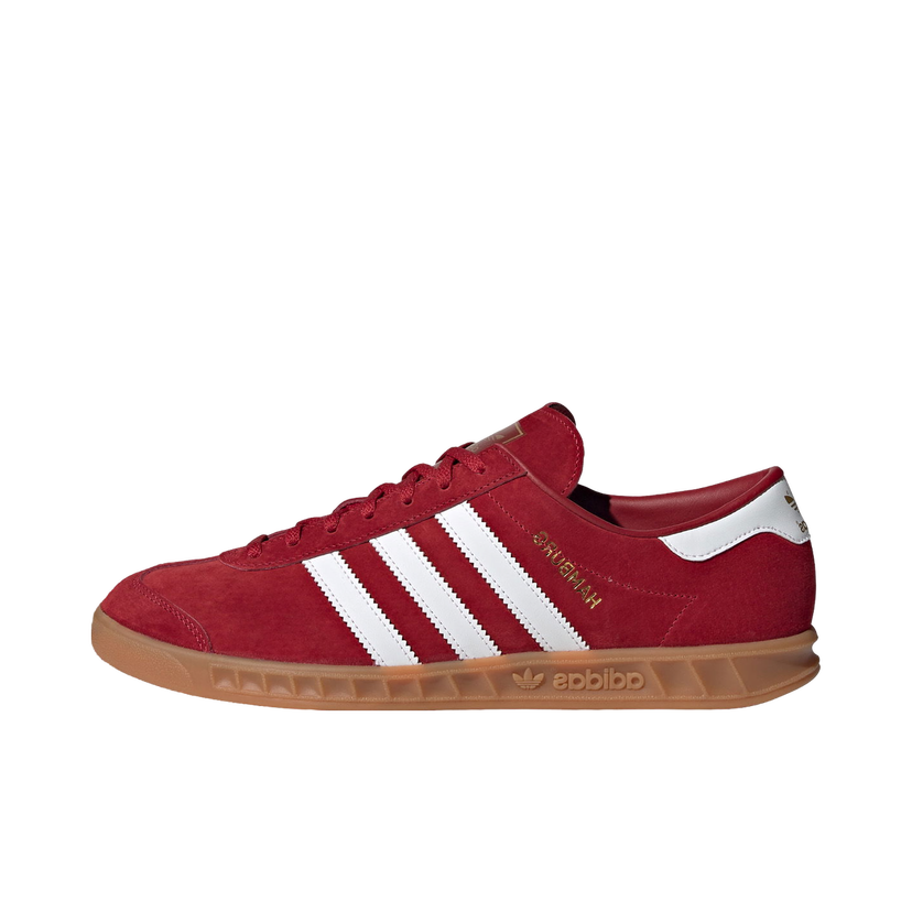 Кецове и обувки adidas Originals Hamburg Червено | H01787