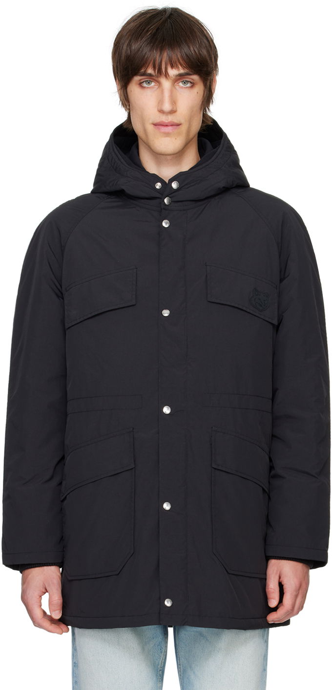 Парка MAISON KITSUNÉ Hooded Parka Черно | MM02201WQ0070, 0