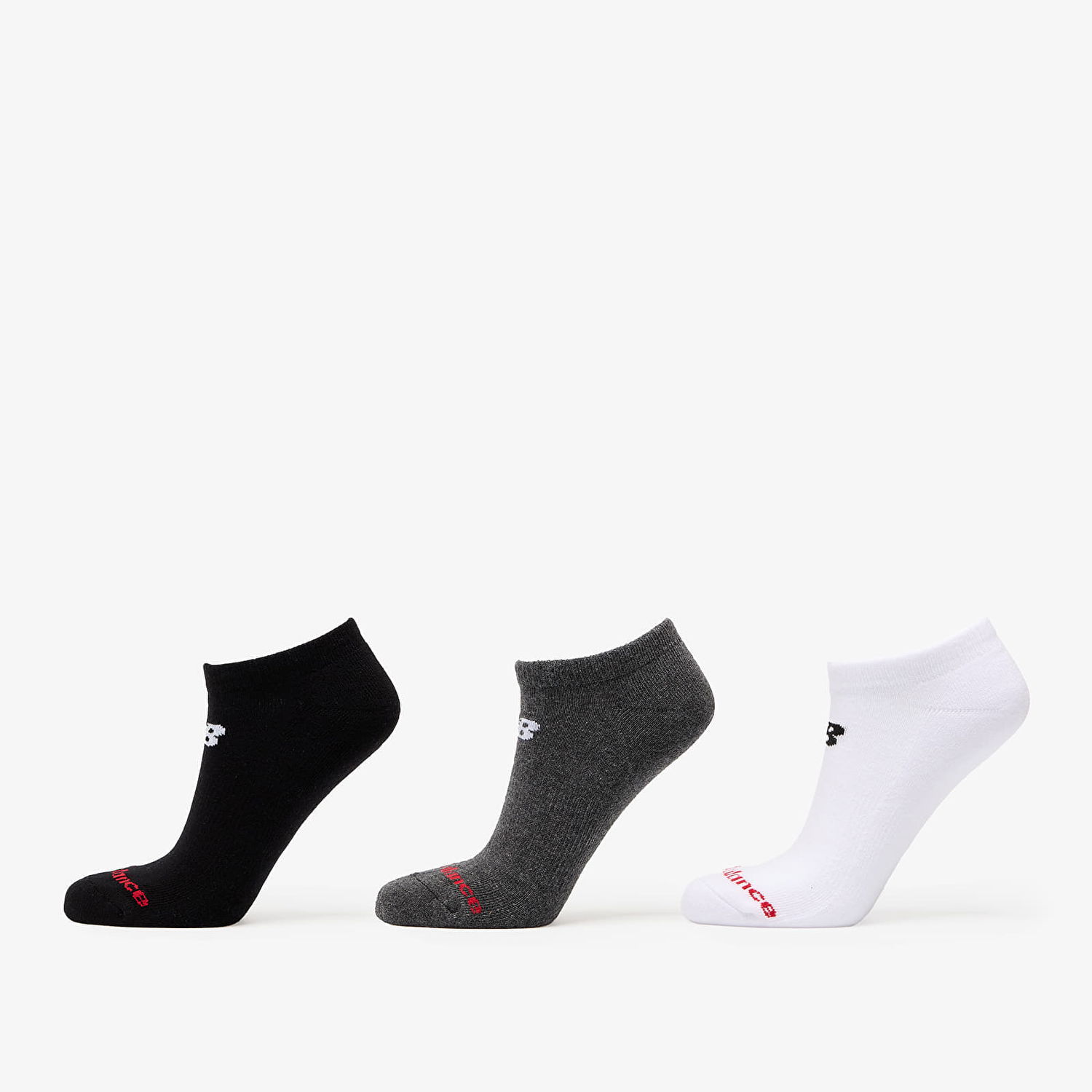 Чорапи New Balance Everyday No Show Socks 3-Pack Сиво | LAS51453WM, 0