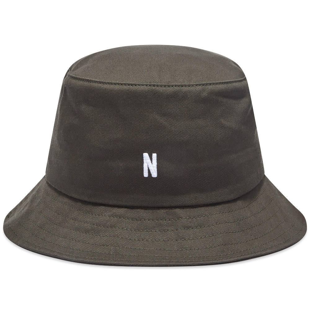 Шапка NORSE PROJECTS Twill Bucket Hat Beech Сиво | N80-0101-8109, 0