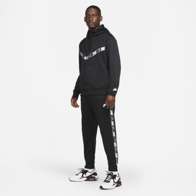 Суитчър Nike Sportswear Full-Zip Hoodie Черно | DM4672-010, 0