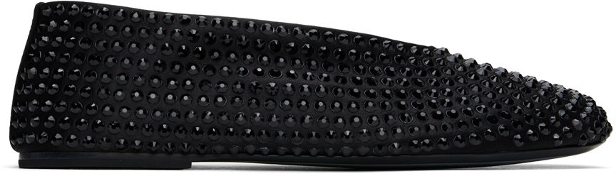 Облекло Khaite KHAITE 'The Marcy' Ballerina Flats Черно | F4038-4113, 0