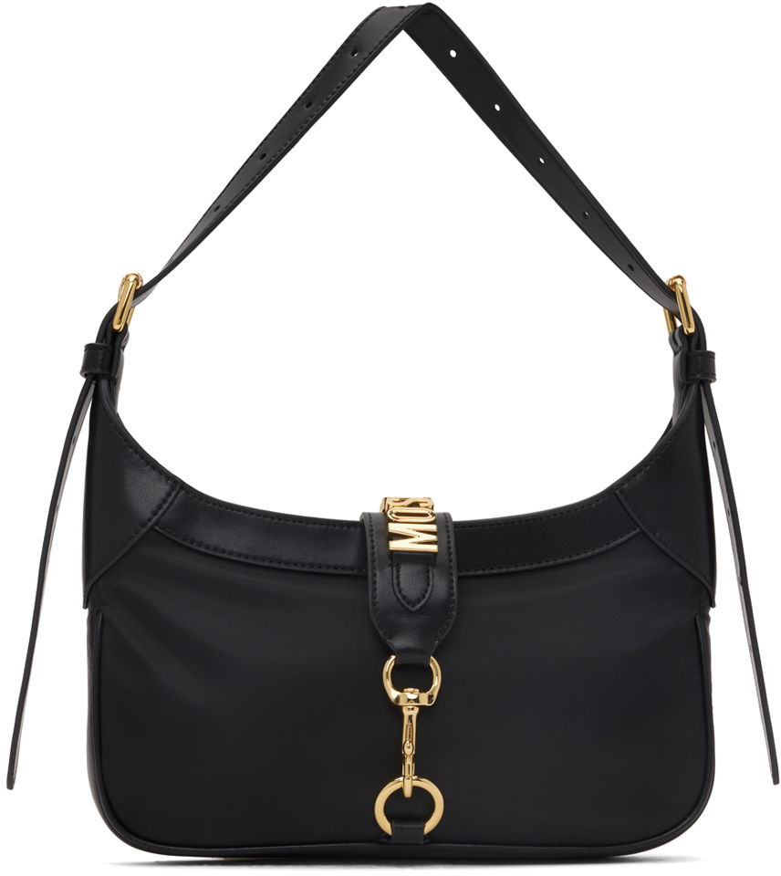 Облекло Moschino Black Multipockets Nylon Bag Черно | B7424 8202 3555, 0