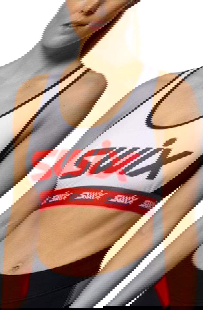 Потник SWIX SWIX Roadline Sports Bra Бяло | 10012-23-00035