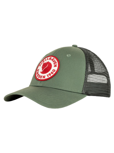 Шапка с козирка FJÄLLRÄVEN 1960 Logo Langtradarkeps Зелено | F78138-614